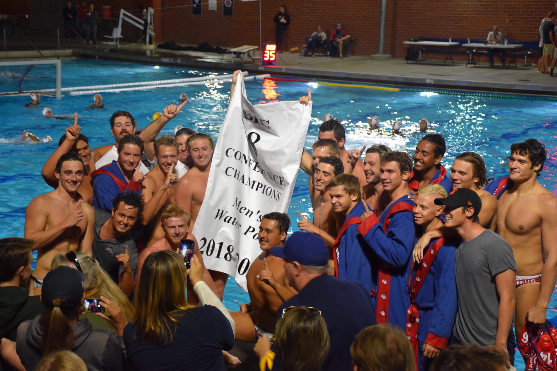 Men's Water Polo - Big 8 Champions for the First Time in ARC History