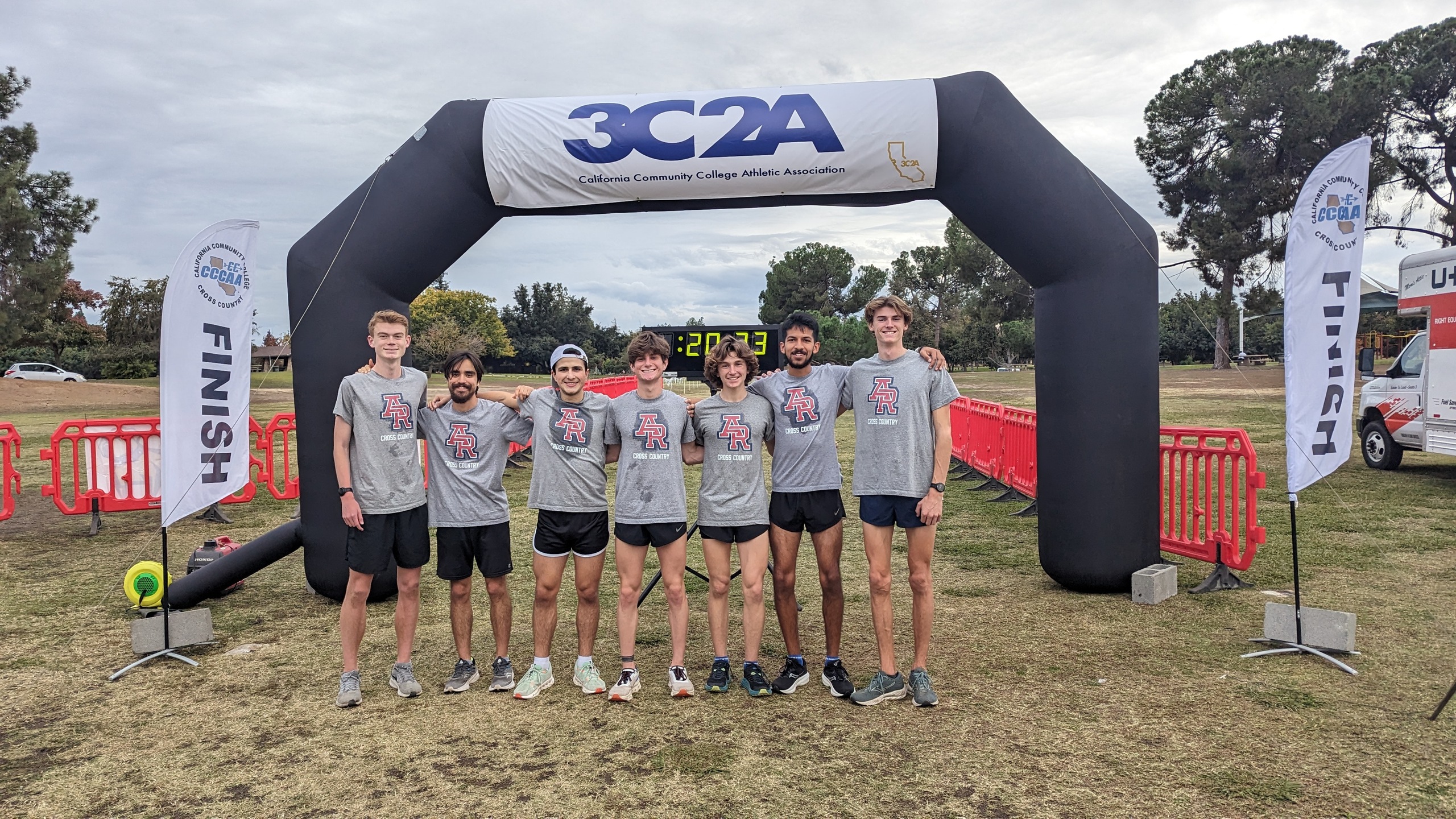 ARC Men's Cross Country Takes 7th Place at the 3C2A State Championships. 19th Top 10 in 20 Years!!
