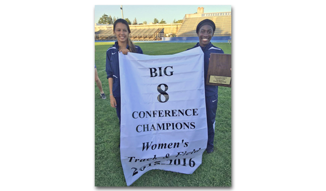 2016 ARC Women and Men Repeat Big 8  Conference Championships for Track and Field