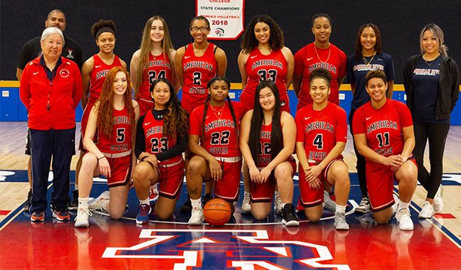 Women's Basketball Team Picture
