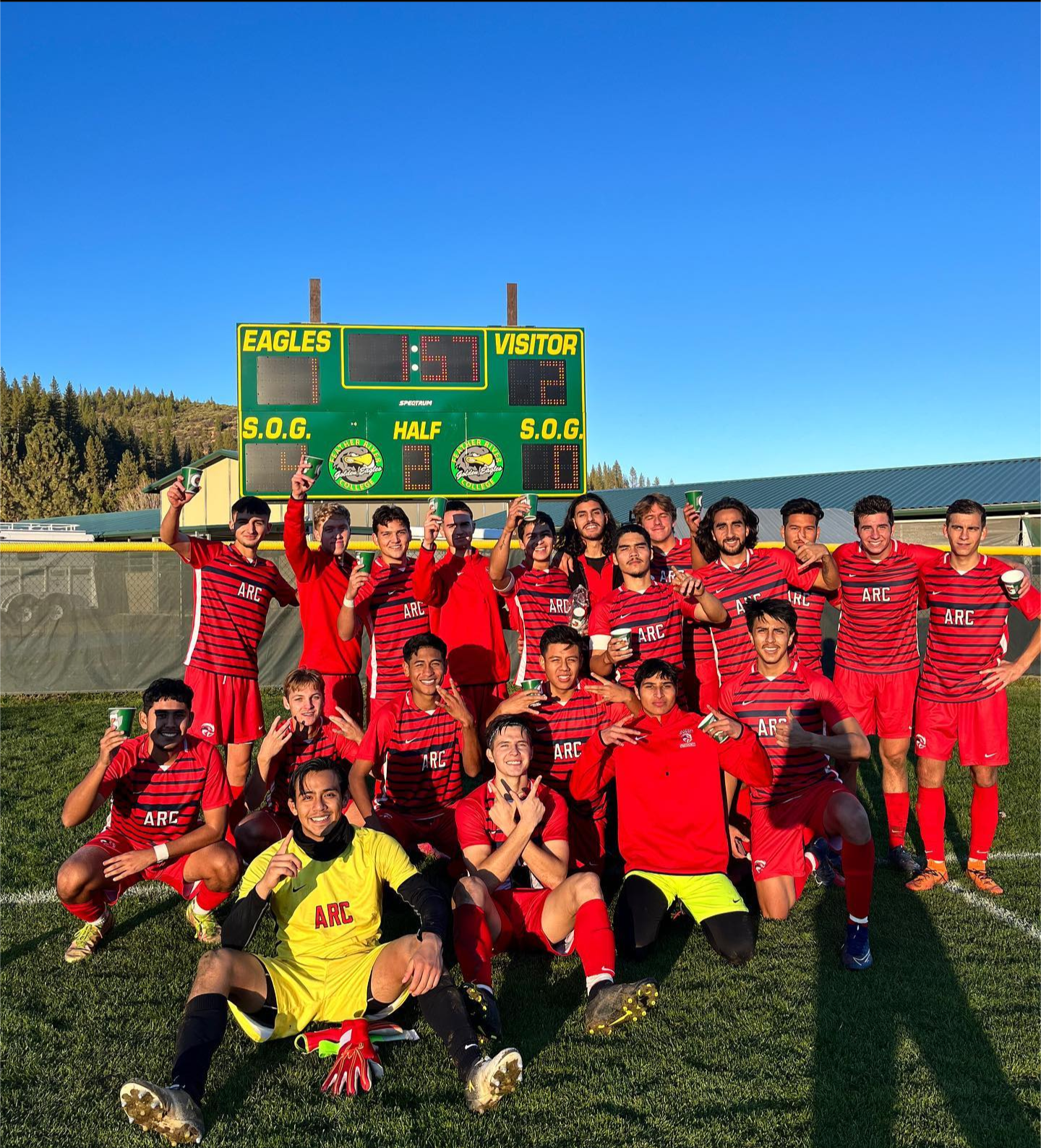 Men's Soccer Upsets #7 Feather River in First Round of Playoffs